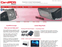 Tablet Screenshot of cardposeurope.com